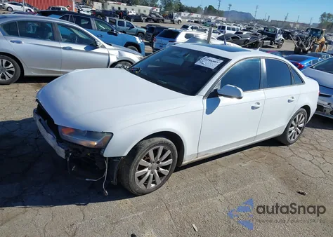 2013 Audi A4 2.0T Premium from USA, damaged, VIN WAUBFAFL6DA191841